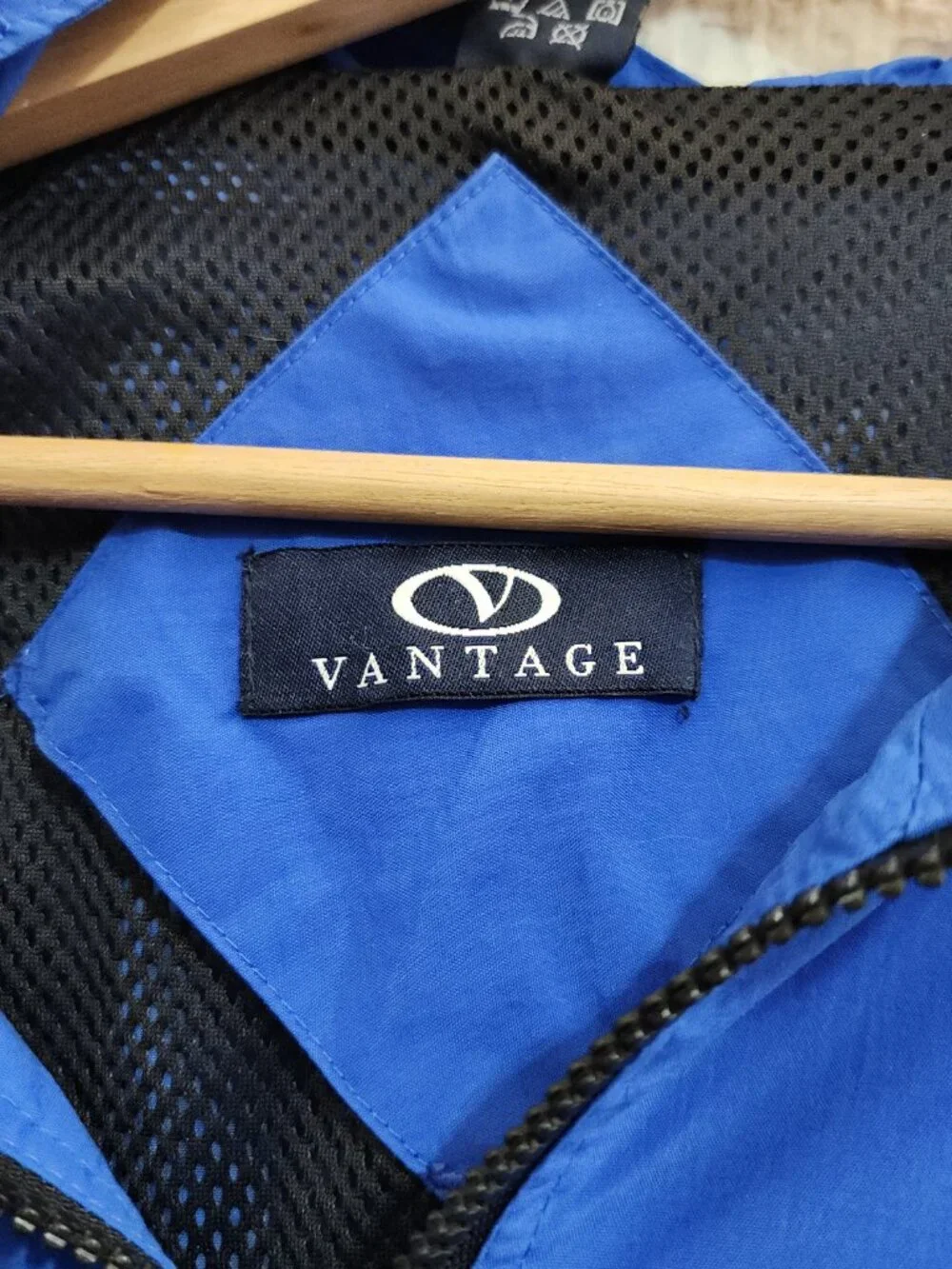 Vintage Vantage McKesson Sacramento Windbreaker Jacket XXL Blue Grunge
